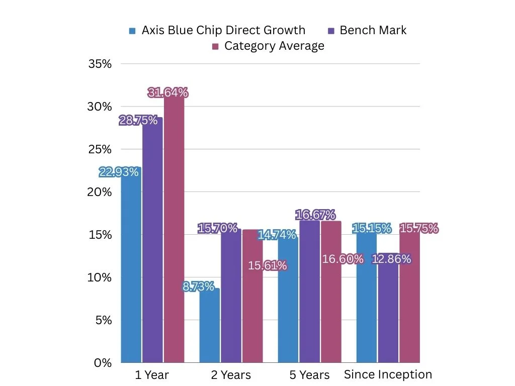 Axis Blue Chip Direct Growth Graph
